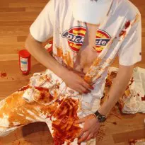 messy Dickies destruction